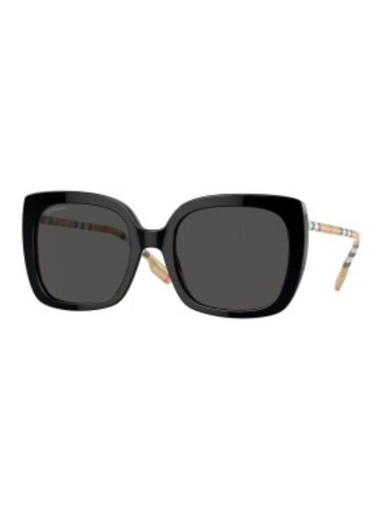 Burberry Accessories - Burberry Caroll Grey Butterfly Ladies Sunglasses